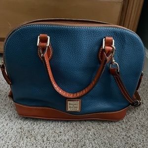 Dooney and Bourke Pebble Grain Zip Satchel